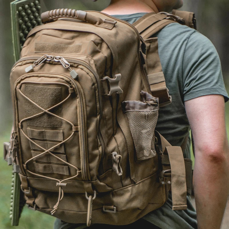 65L Men's Outdoor Hiking Backpack